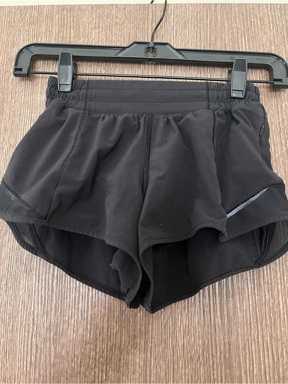 lululemon athletica Black Layered Running Shorts